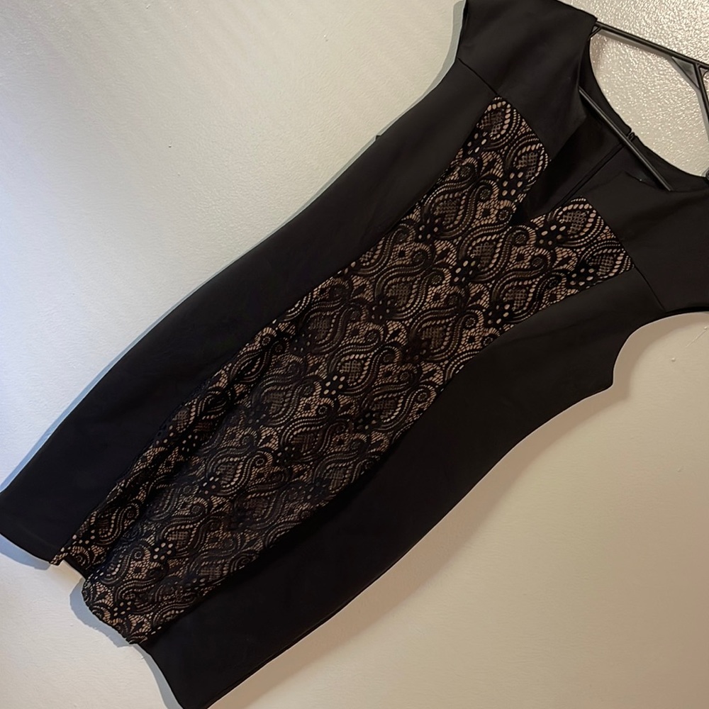 Black and Tan dress